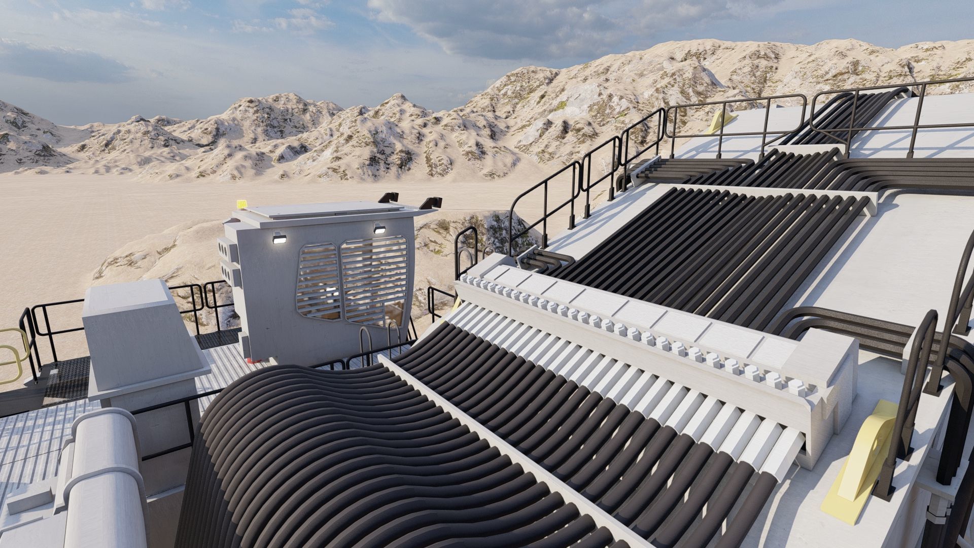 Liebherr R9200 3D model_36