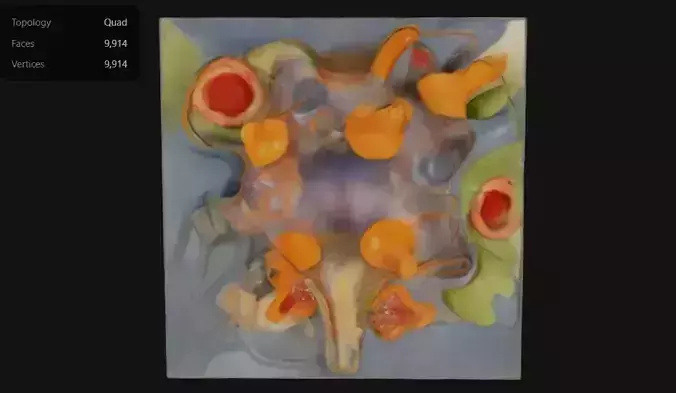 3D Model of Neuron Cell Body Anatomy