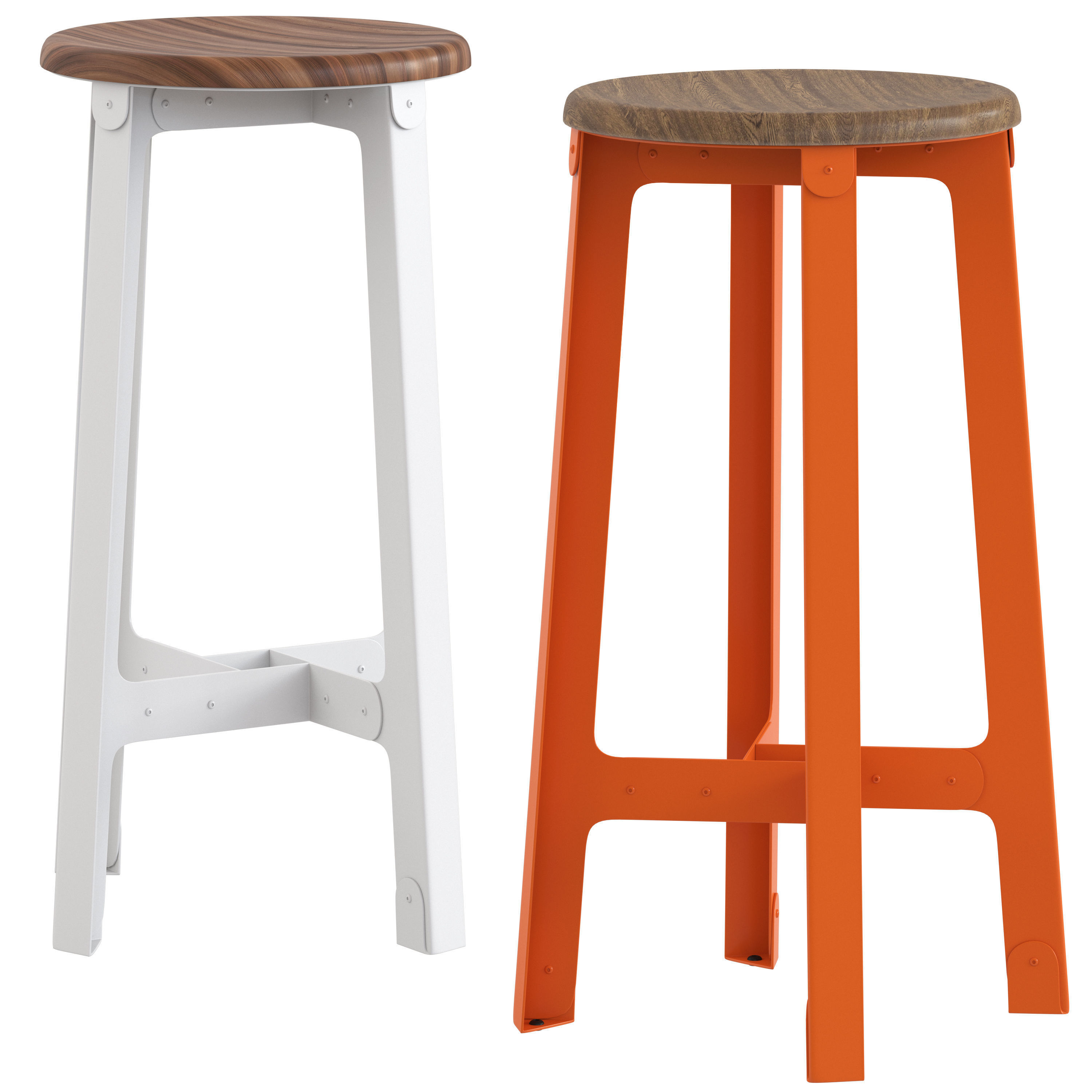 Herman Miller Construct Stool 3D model_1