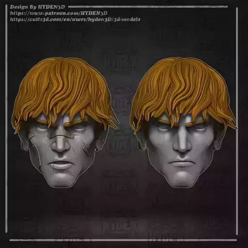 Daredevil unmask 3D print model