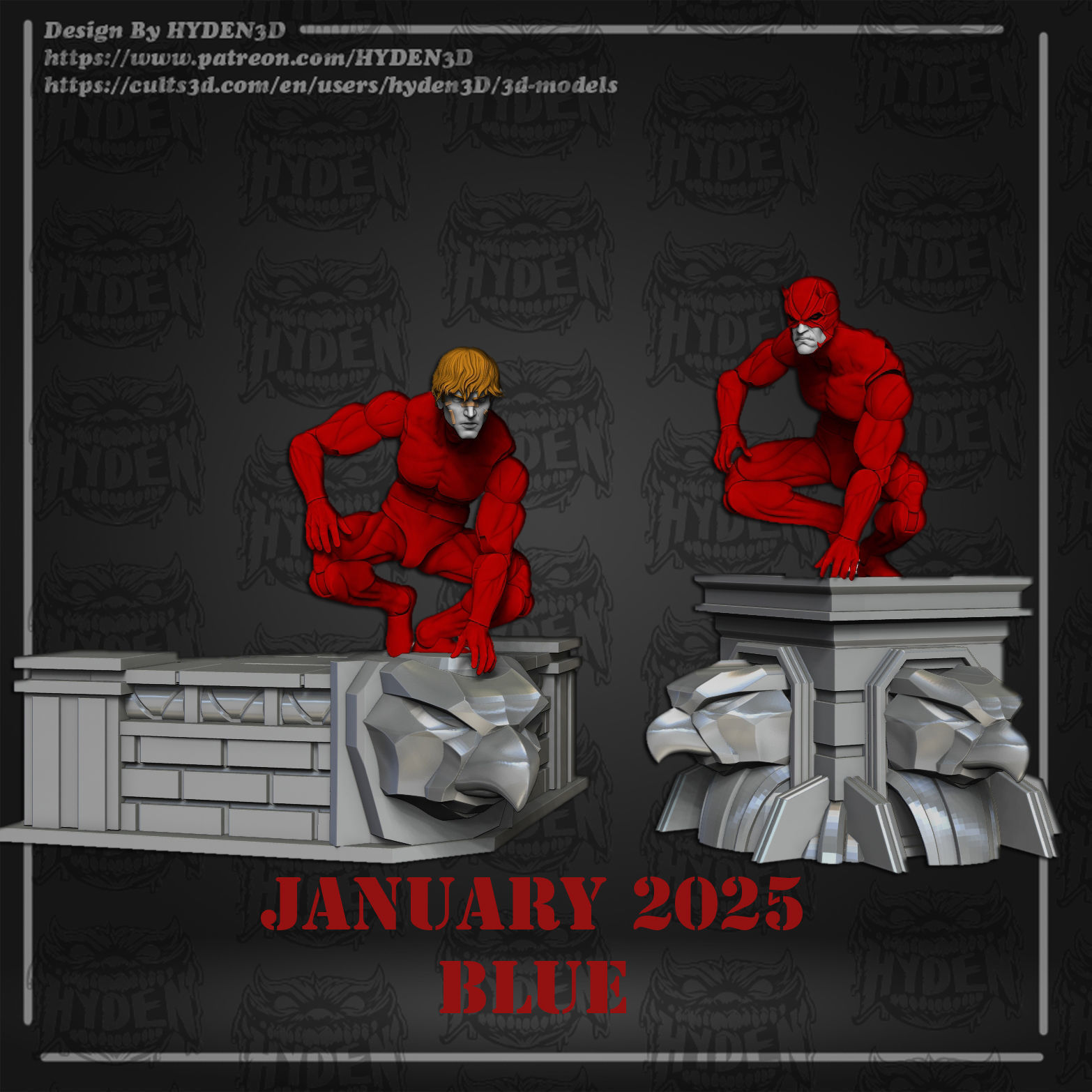 Standing Base 3D print model_1