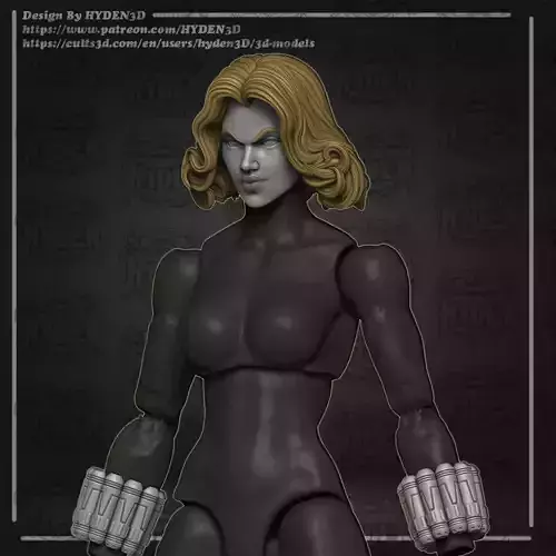 Black Widow Yelena Belova 3D print model