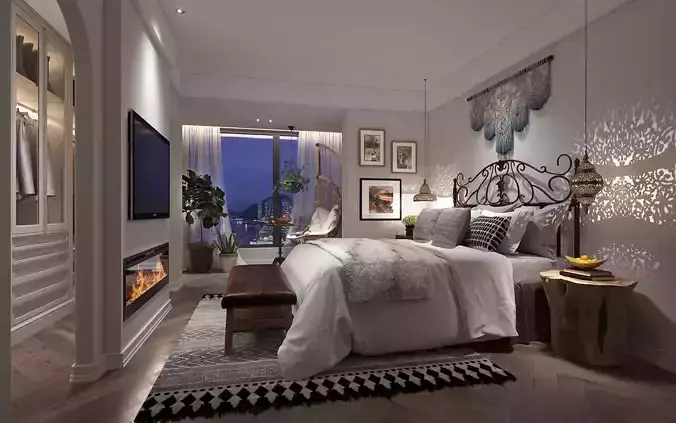 bedroom interior