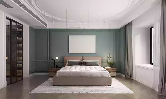 bedroom interior