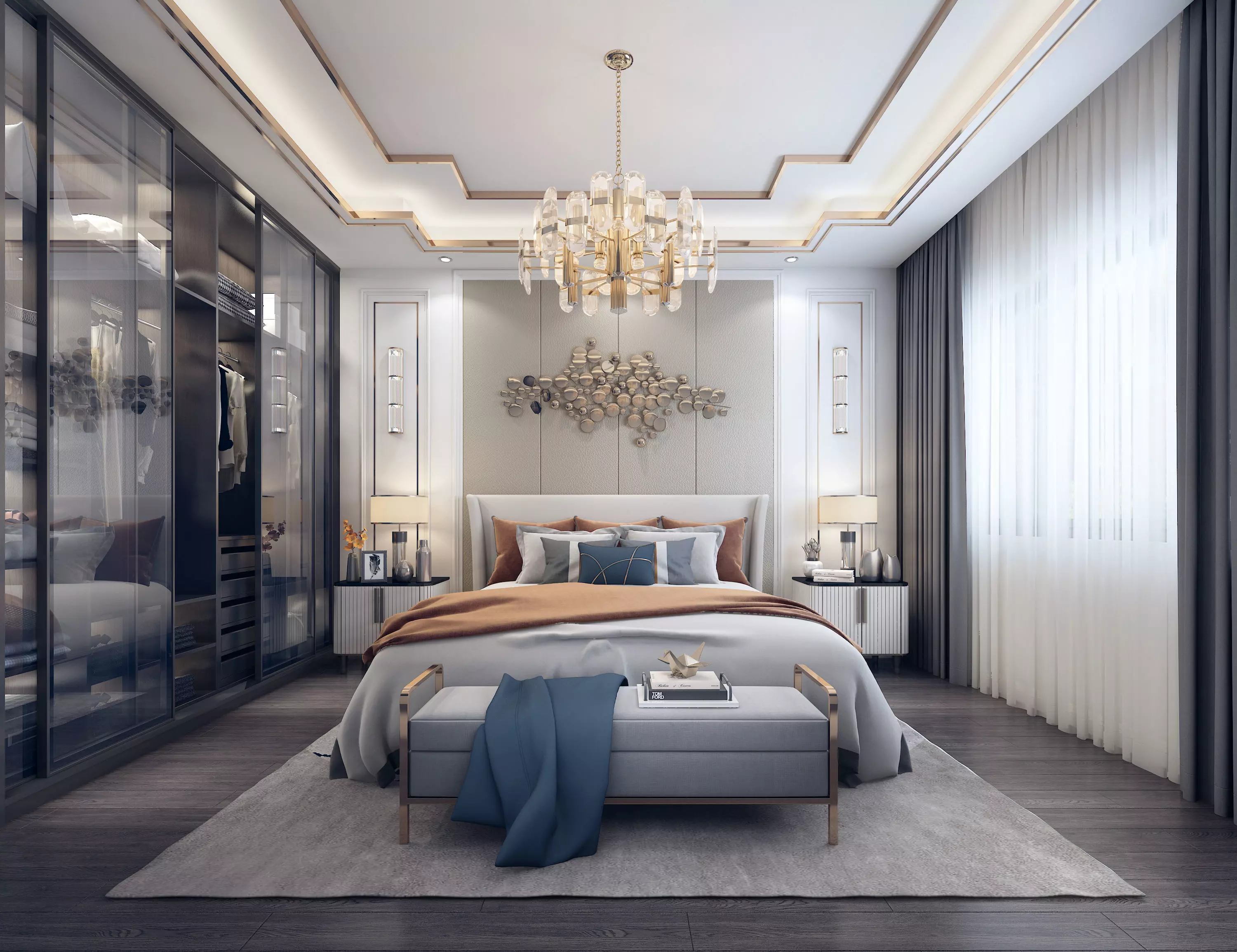 bedroom interior 3D model