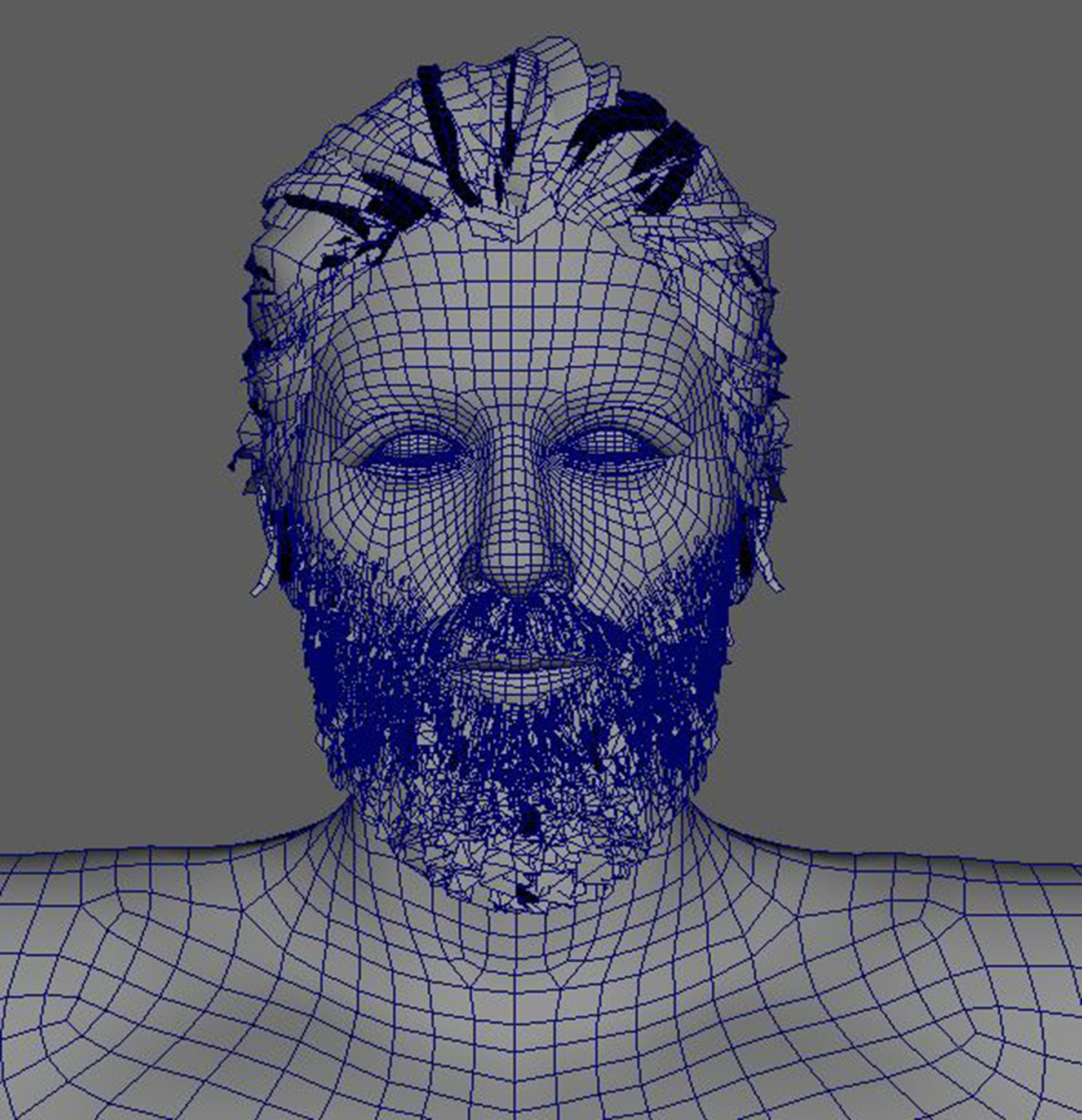 Jason Momoa Character 3D Model Low-poly 3D model_20