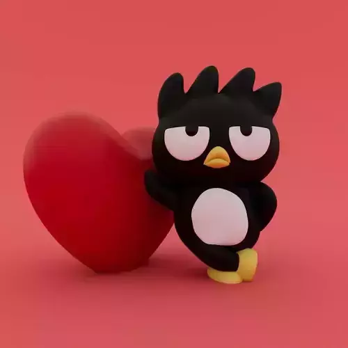Valentines Special - Badtz maru 3D print model