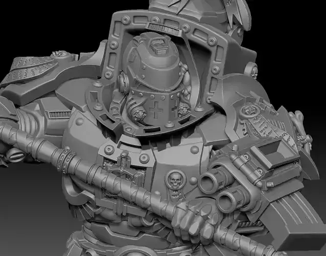 STEEL CRUSADER TERMINATOR 8 3D print model