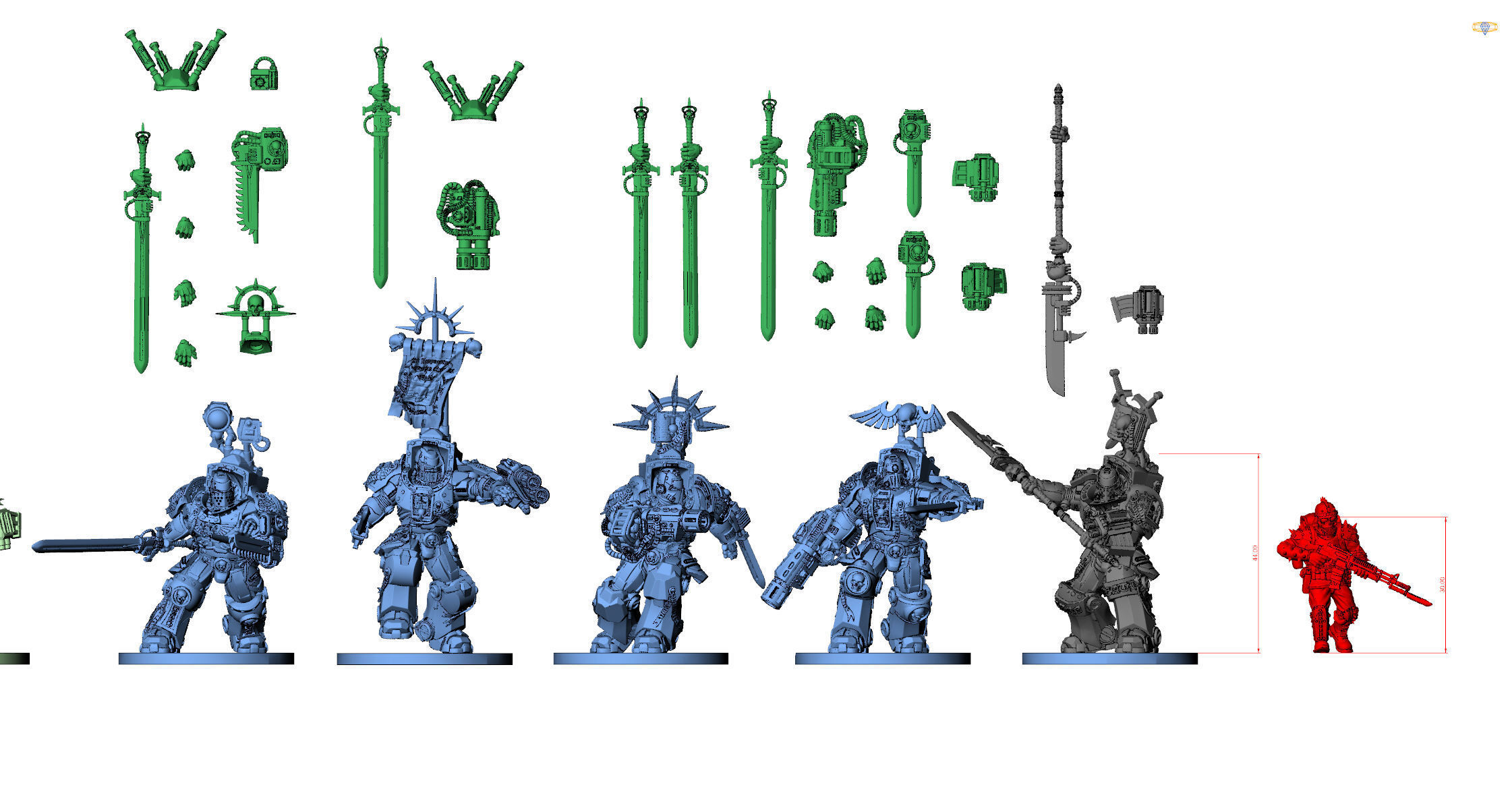 STEEL CRUSADER TERMINATOR 8 3D print model_17