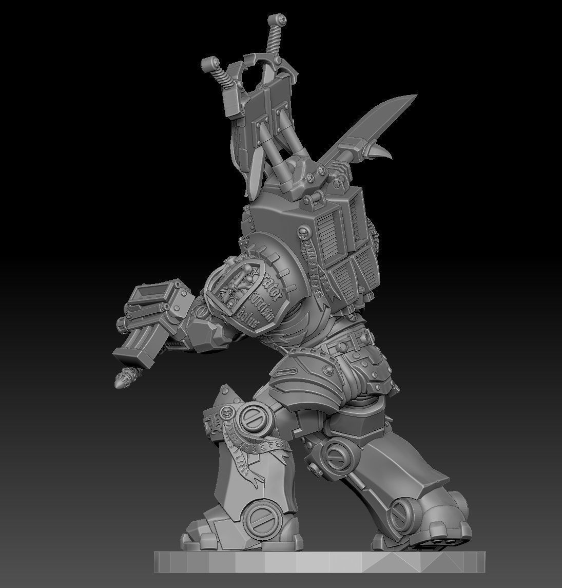 STEEL CRUSADER TERMINATOR 8 3D print model_4