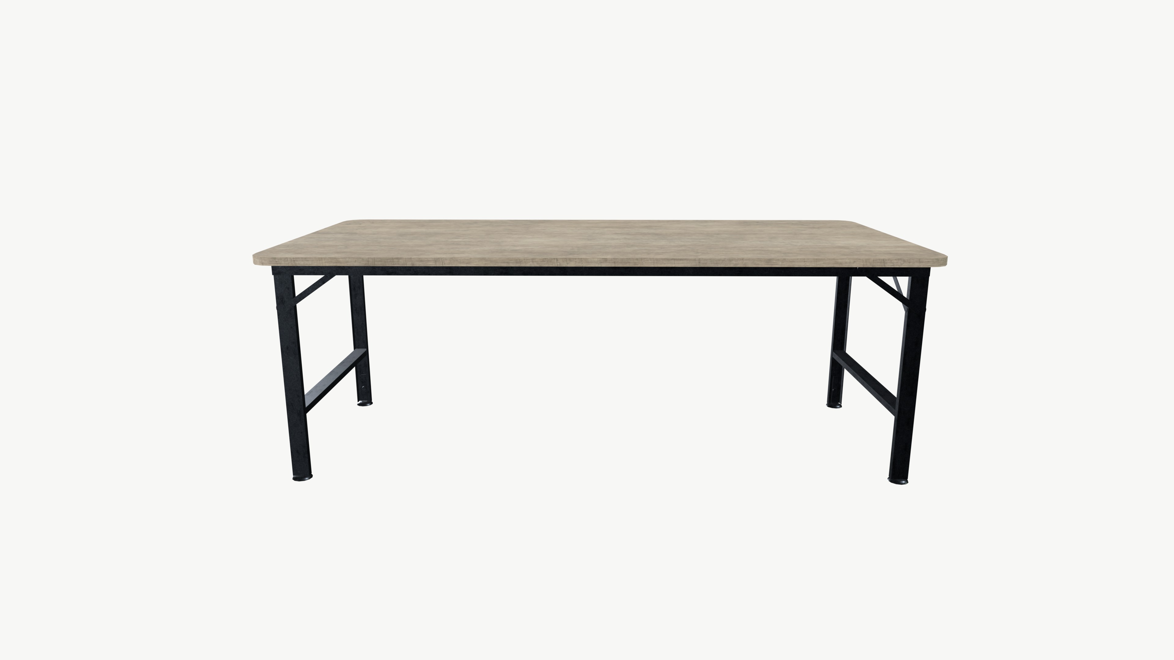 Table Low-poly 3D model_2