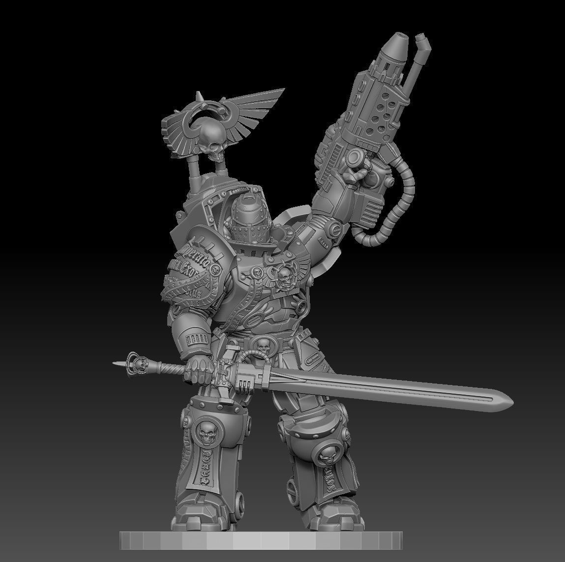 STEEL CRUSADER TERMINATOR 9 3D print model_6
