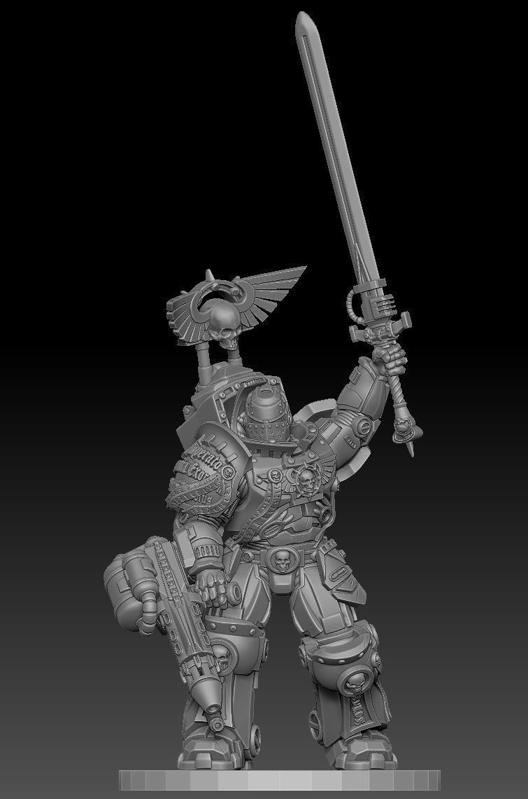 STEEL CRUSADER TERMINATOR 9 3D print model_1