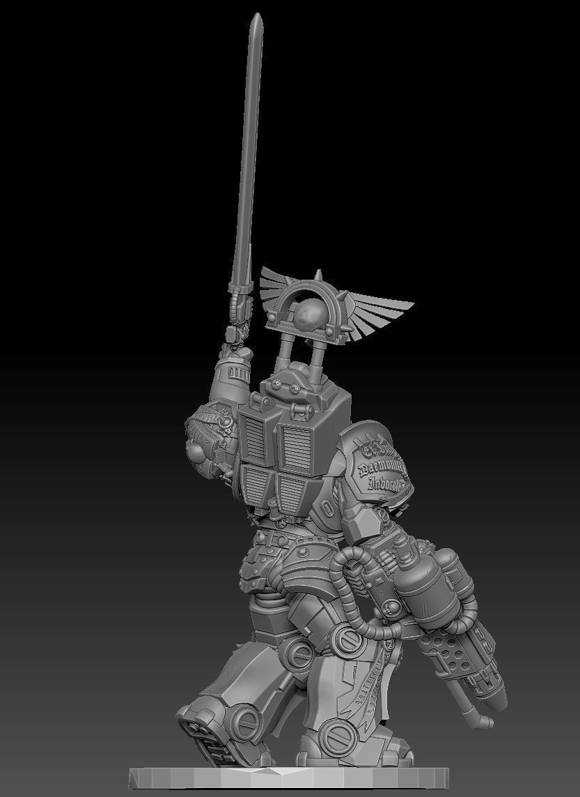 STEEL CRUSADER TERMINATOR 9 3D print model_4