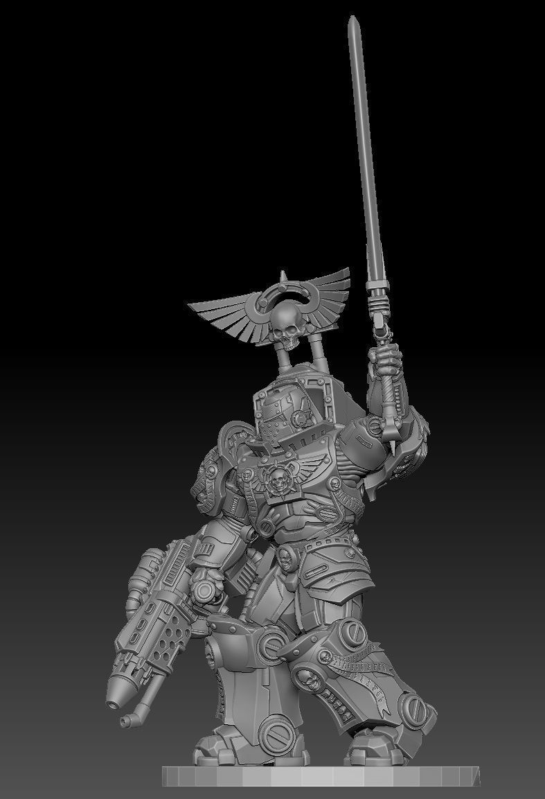 STEEL CRUSADER TERMINATOR 9 3D print model_2