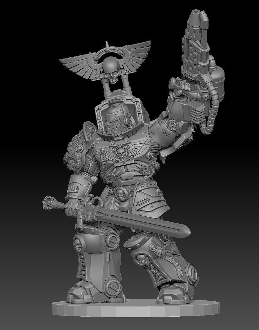 STEEL CRUSADER TERMINATOR 9 3D print model_7