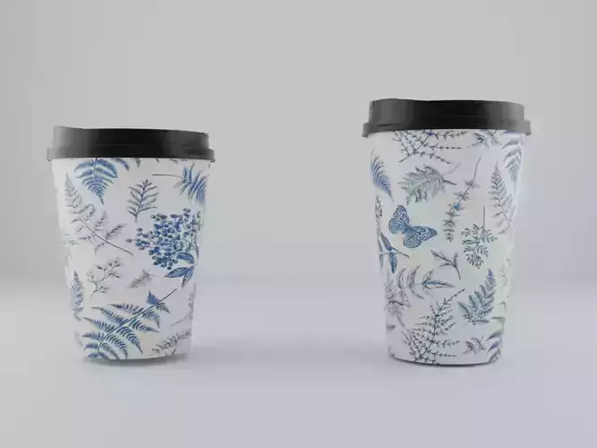 Free Cafe Paper Cup 