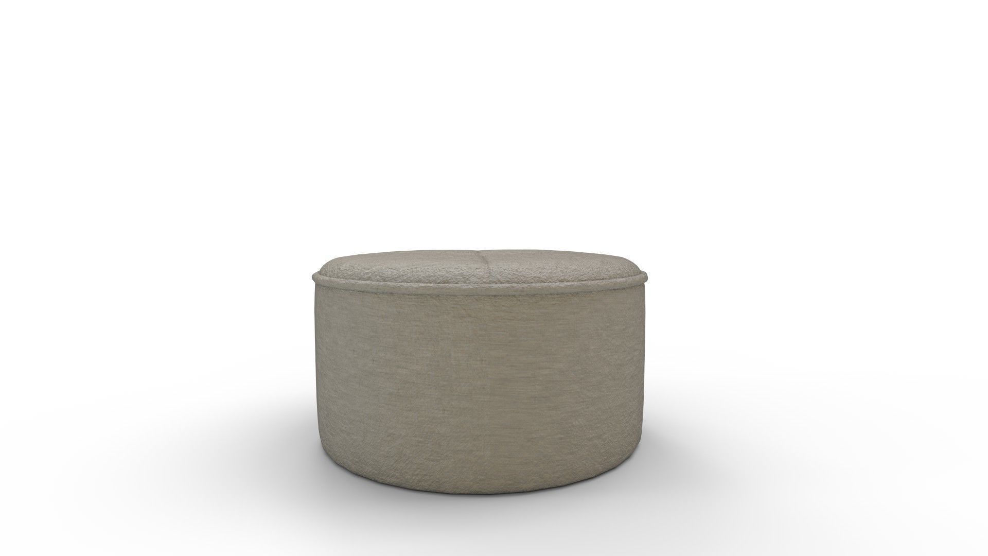Duvet Storage Ottoman 3D model_2