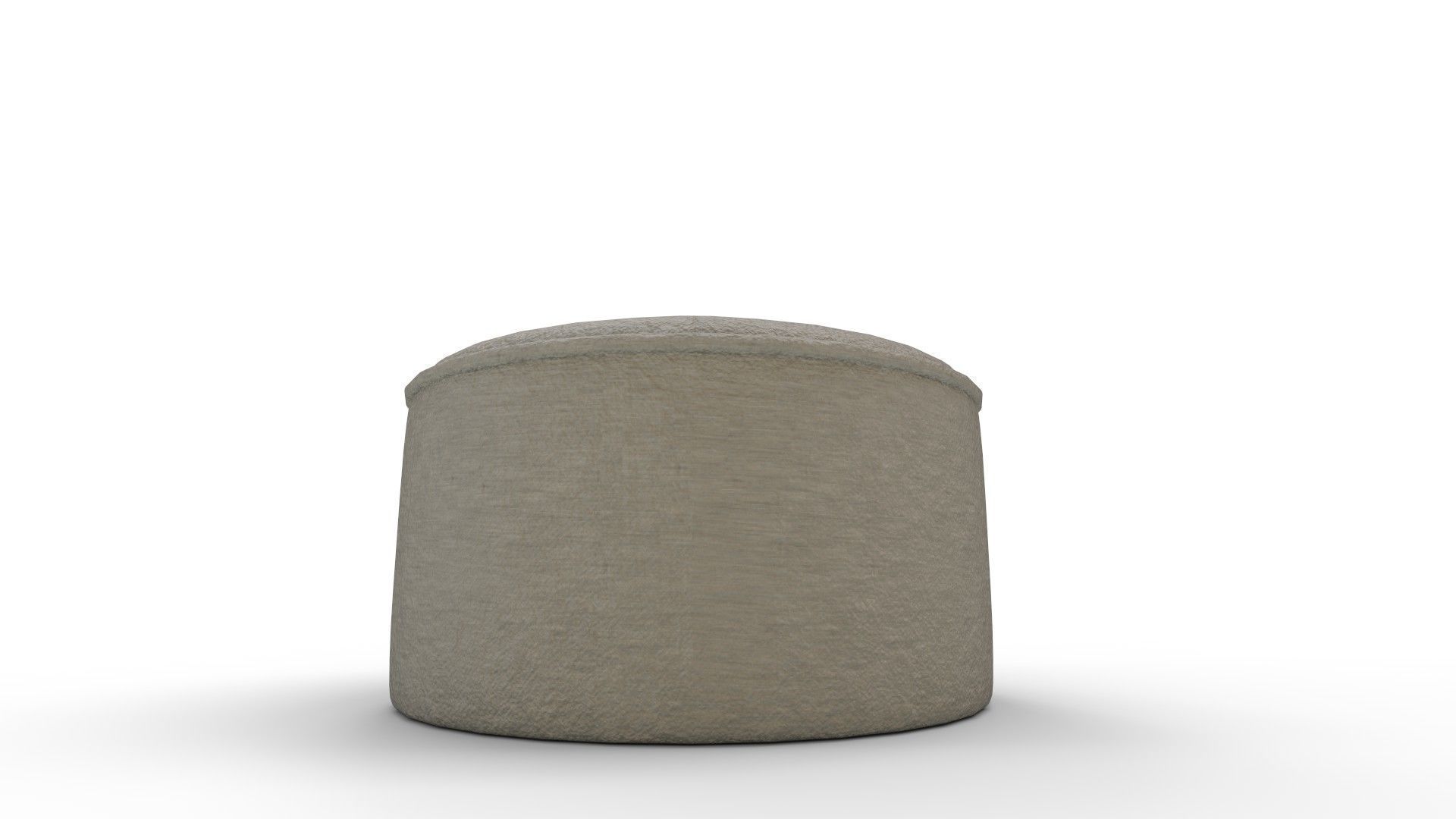 Duvet Storage Ottoman 3D model_3