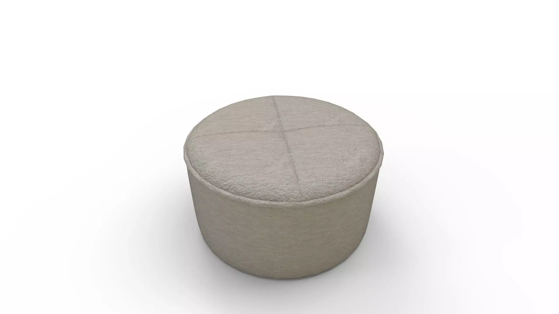 Duvet Storage Ottoman 3D model_0