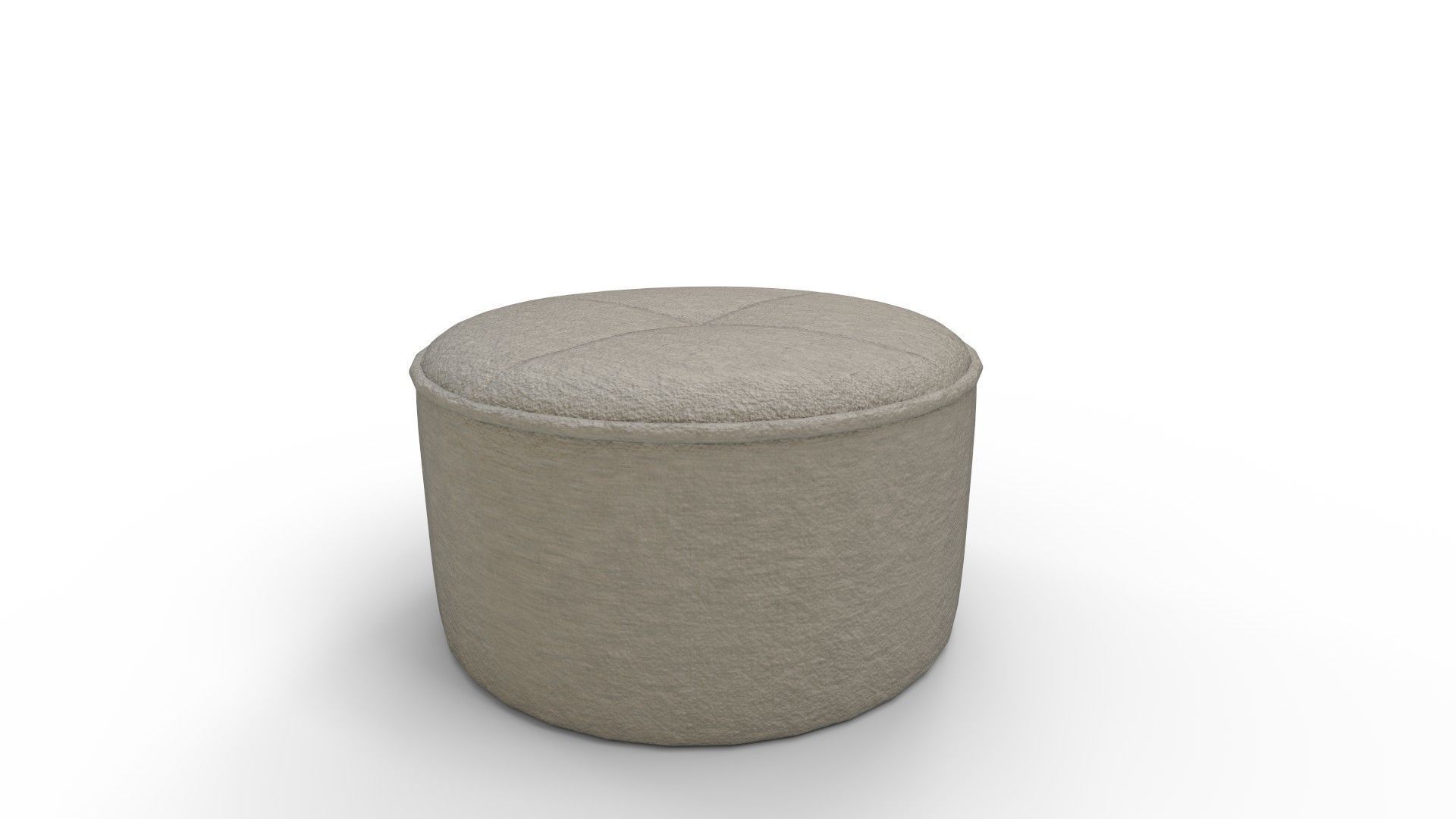 Duvet Storage Ottoman 3D model_4