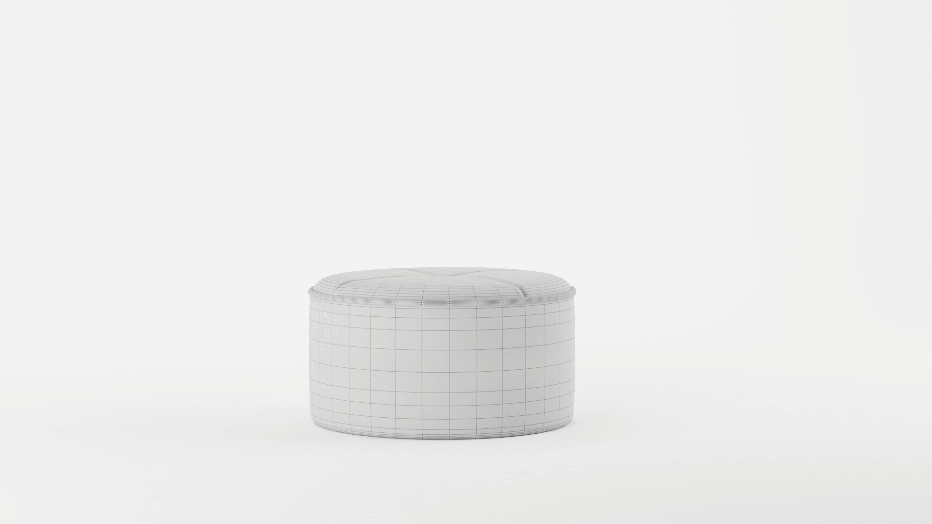 Duvet Storage Ottoman 3D model_8