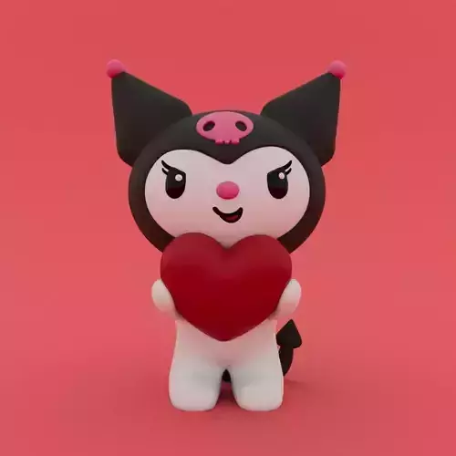 Valentines Special - Kuromi 3D print model
