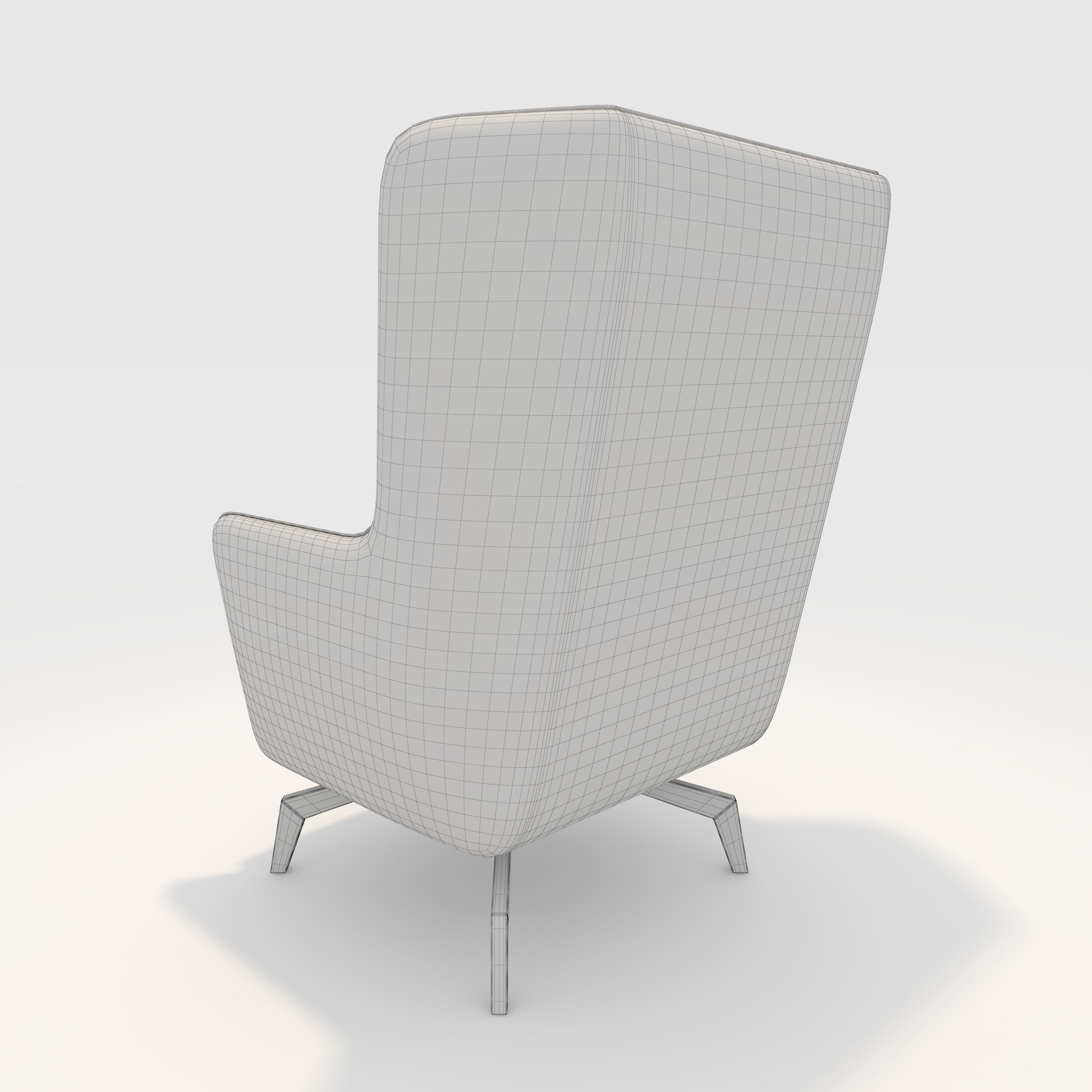 Armchair 43 3D model_15