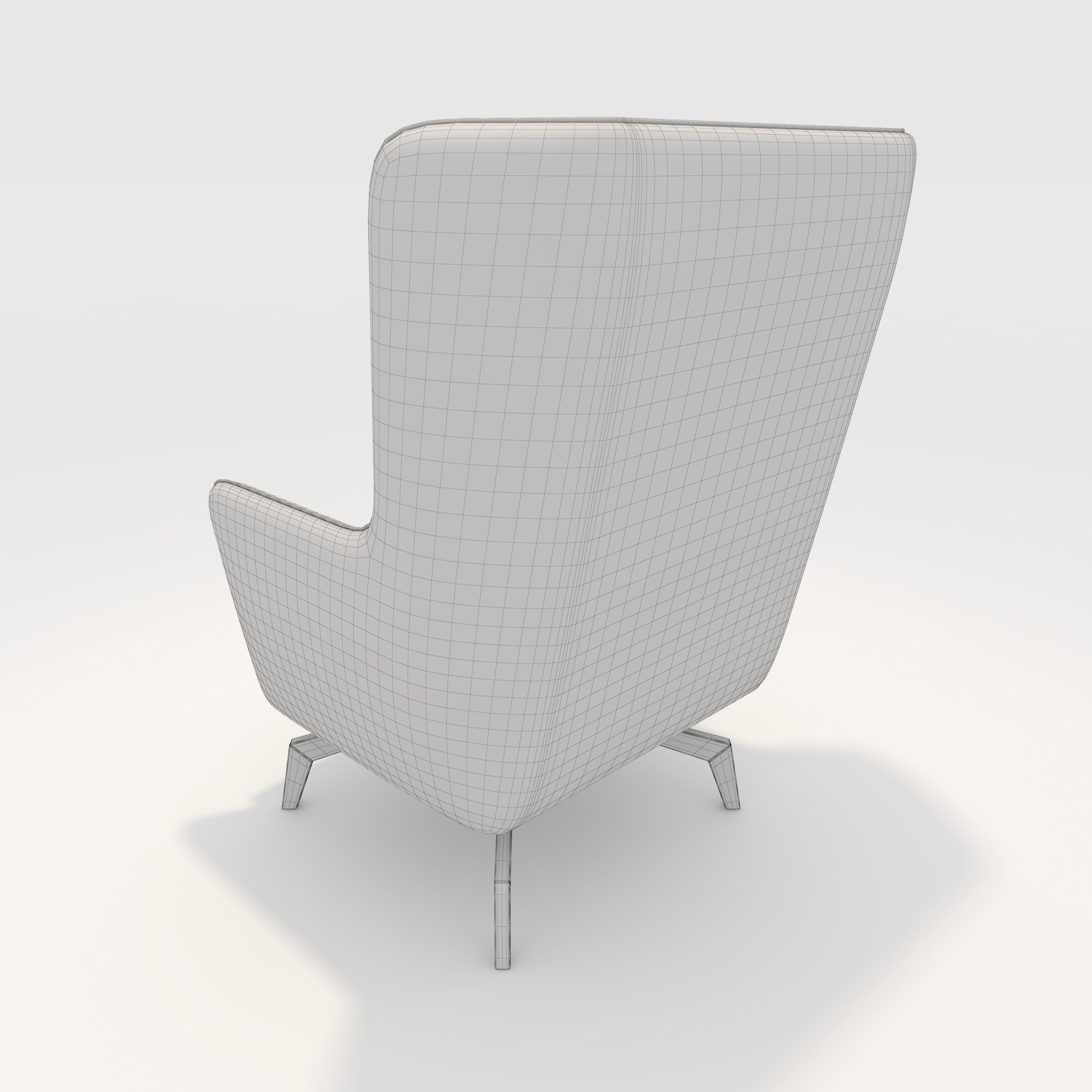 Armchair 43 3D model_7
