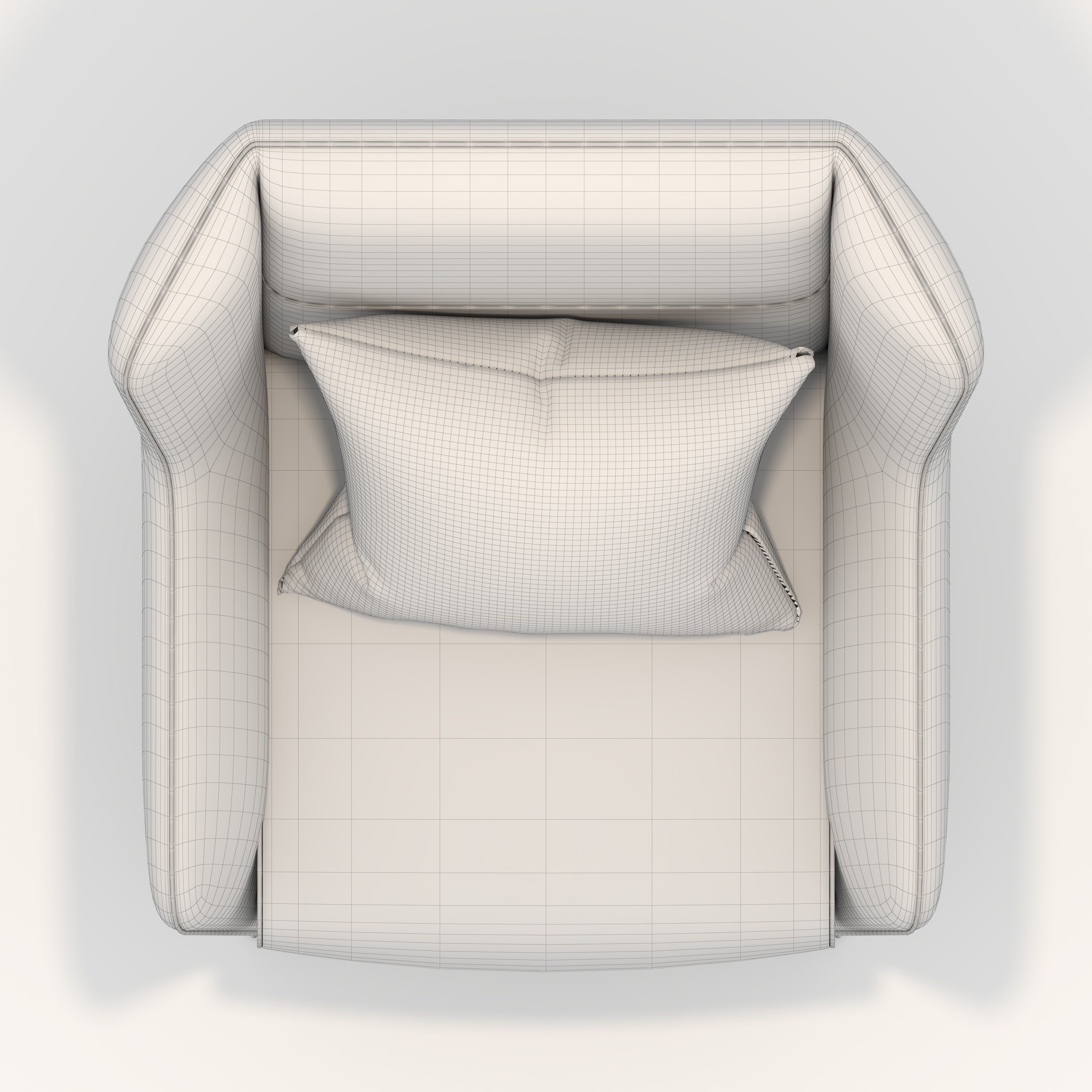 Armchair 43 3D model_17