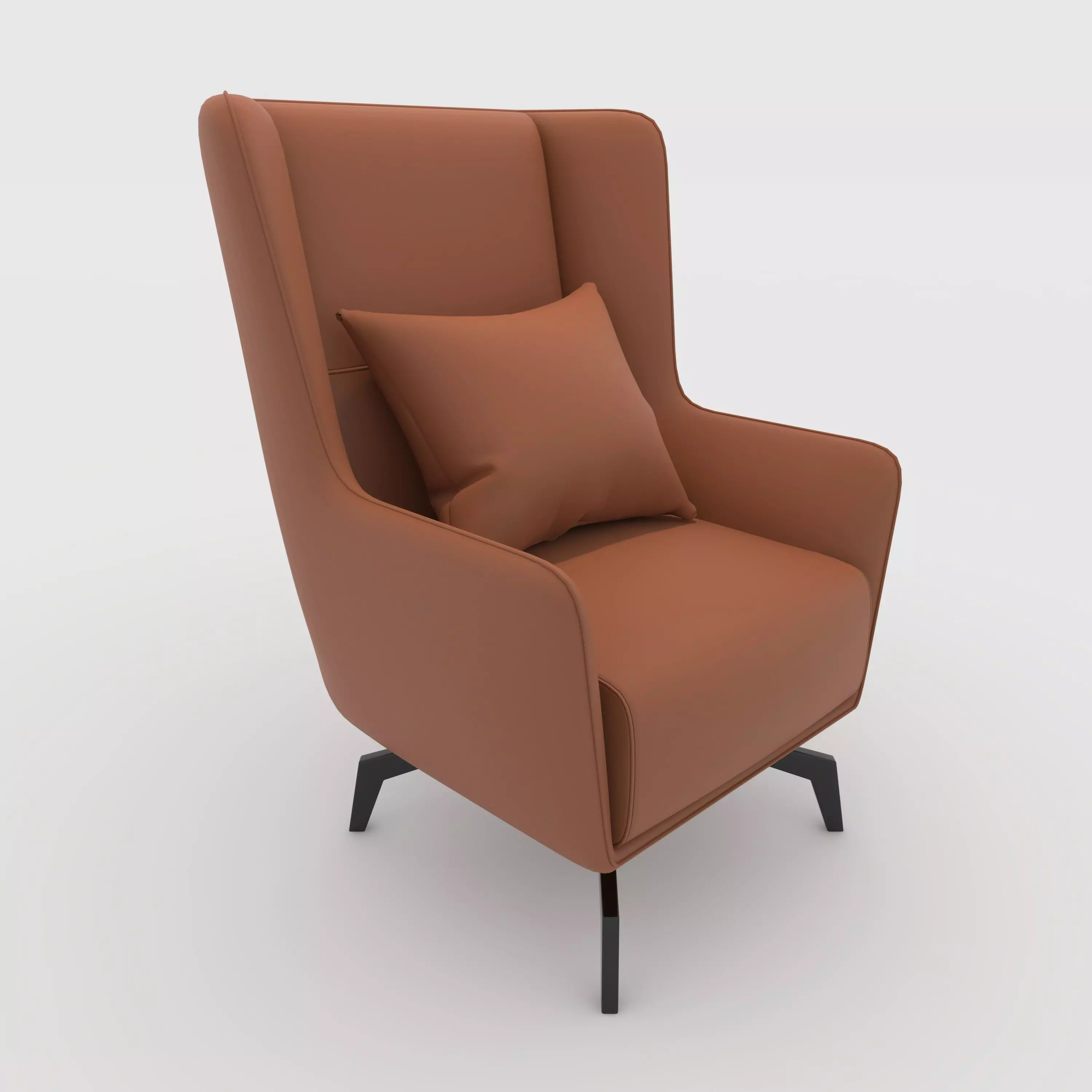 Armchair 43 3D model_0