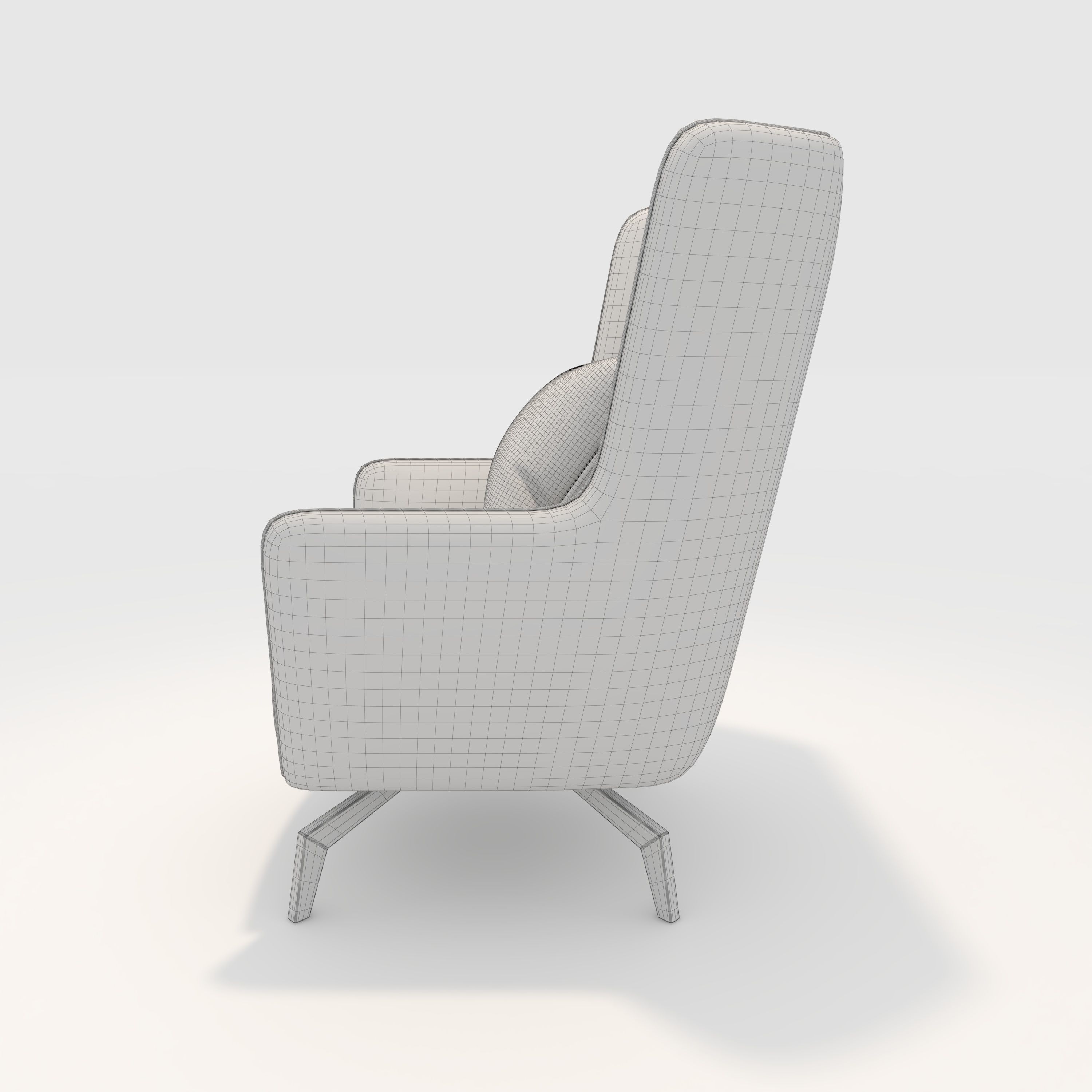 Armchair 43 3D model_13