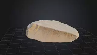 desert rock 3D model_0