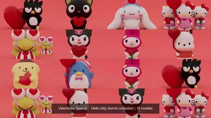 Valentines Special -  Hello kitty Sanrio collection 