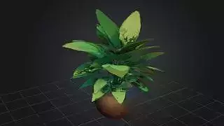 Stylized Indoor Plant