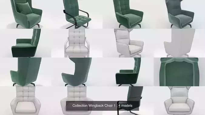 Collection Wingback Chair 1