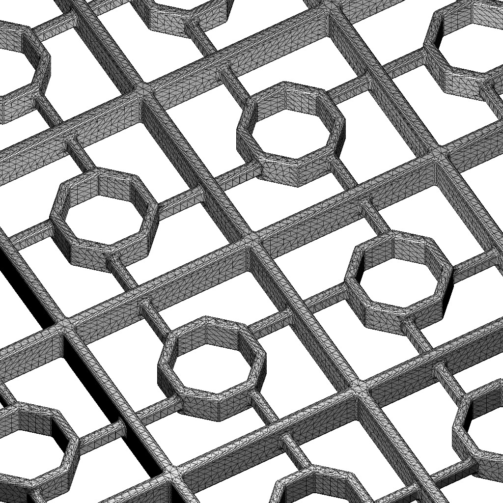 Astonishing Window Grill 3D print model_5