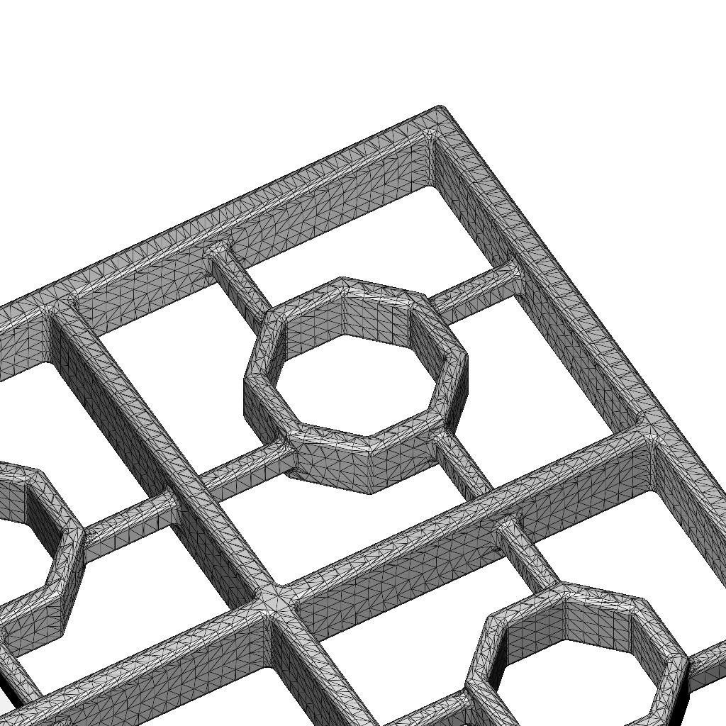Astonishing Window Grill 3D print model_6