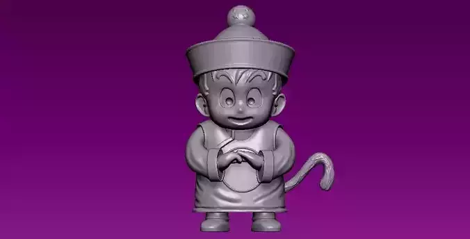 SonGoHan BaBy - statue - 3D print 3D print model