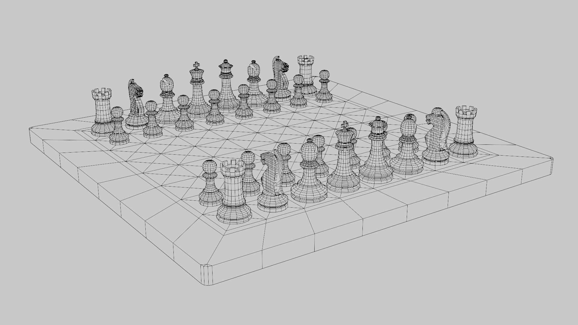Chess 3D model_6