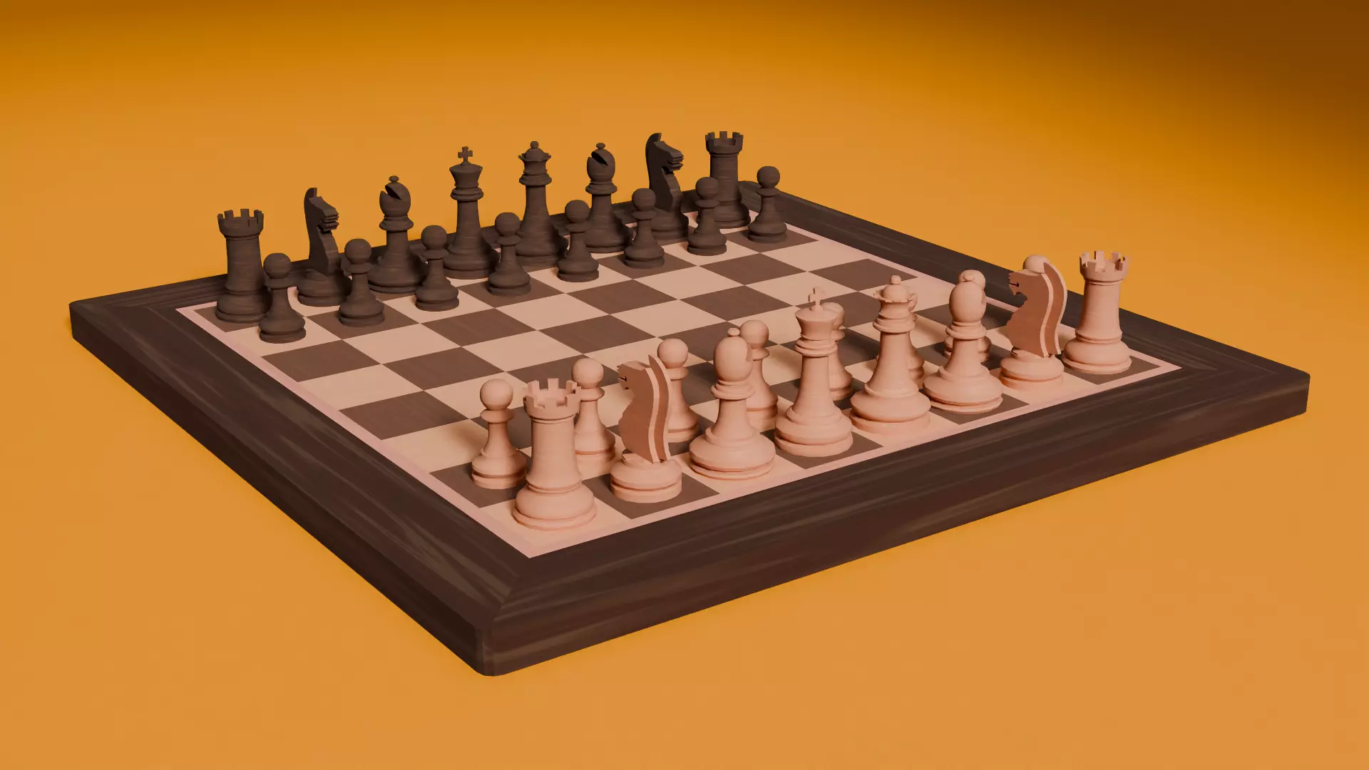 Chess 3D model_0