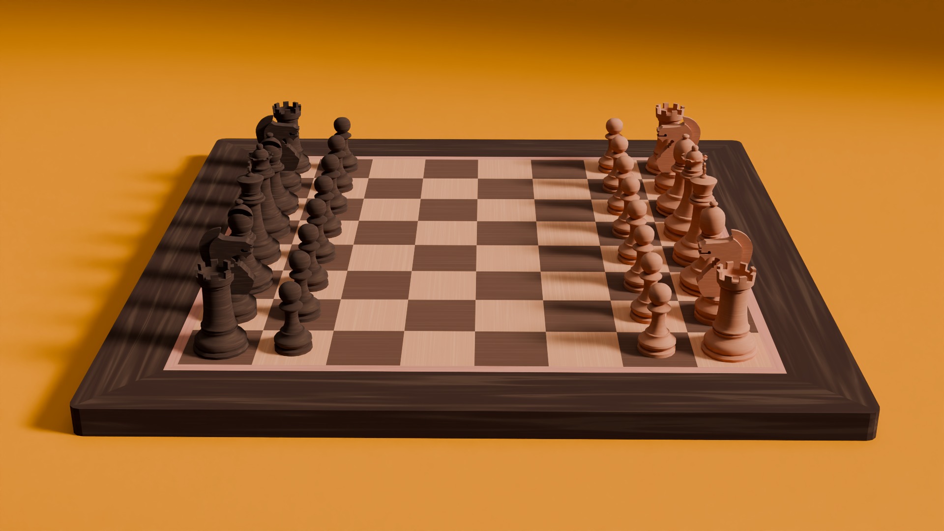 Chess 3D model_2