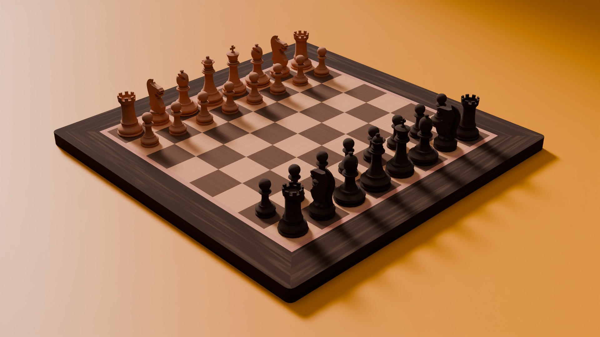 Chess 3D model_3