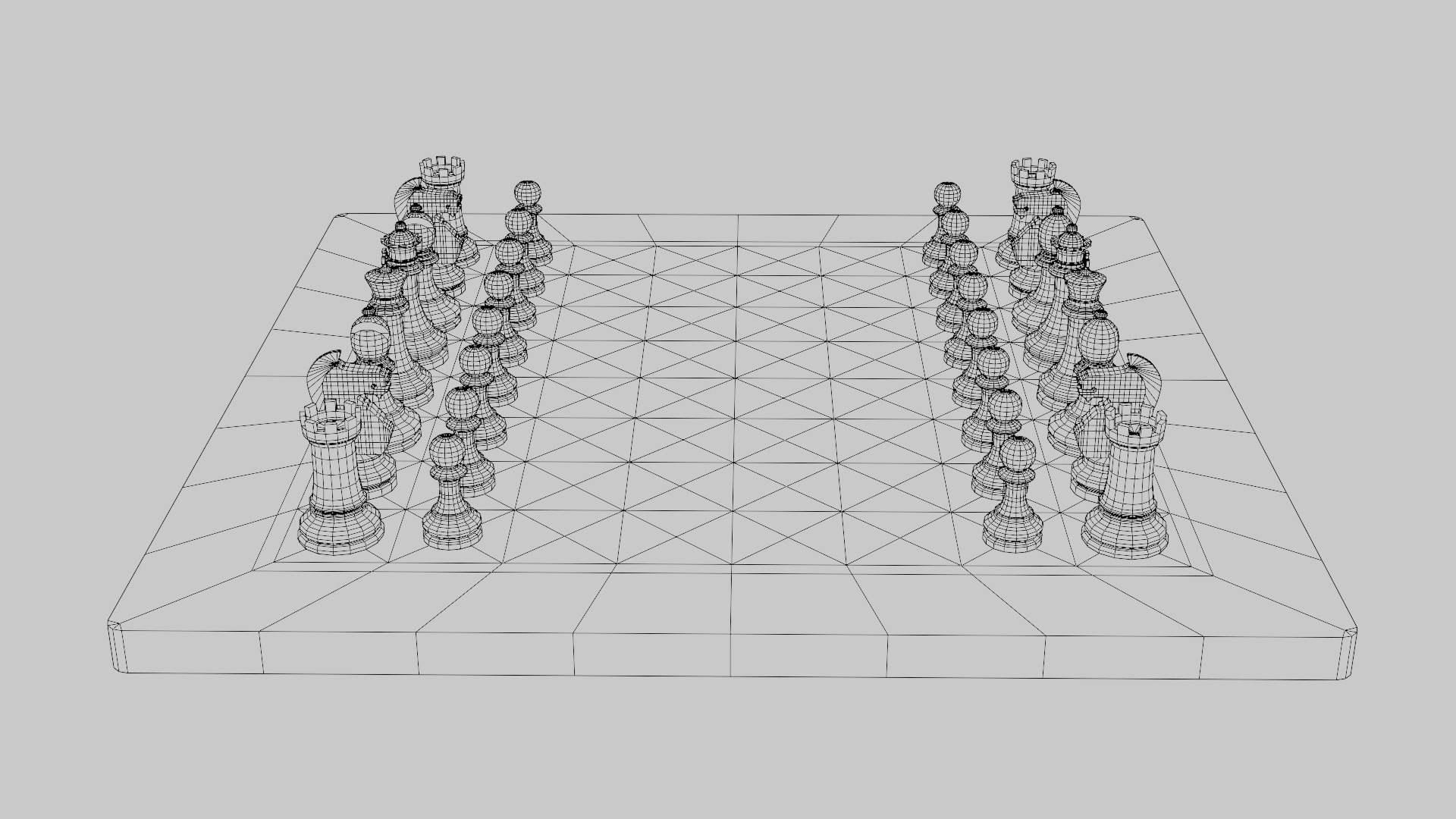 Chess 3D model_7