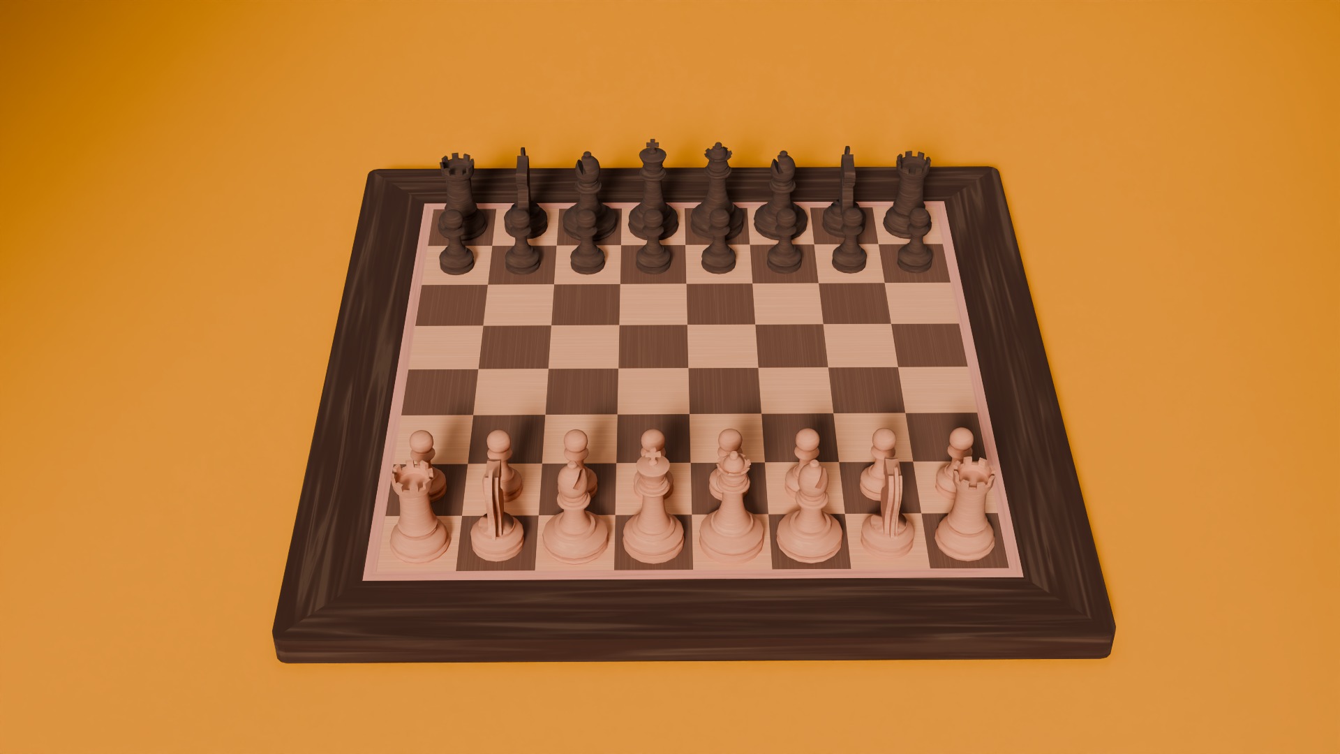 Chess 3D model_1