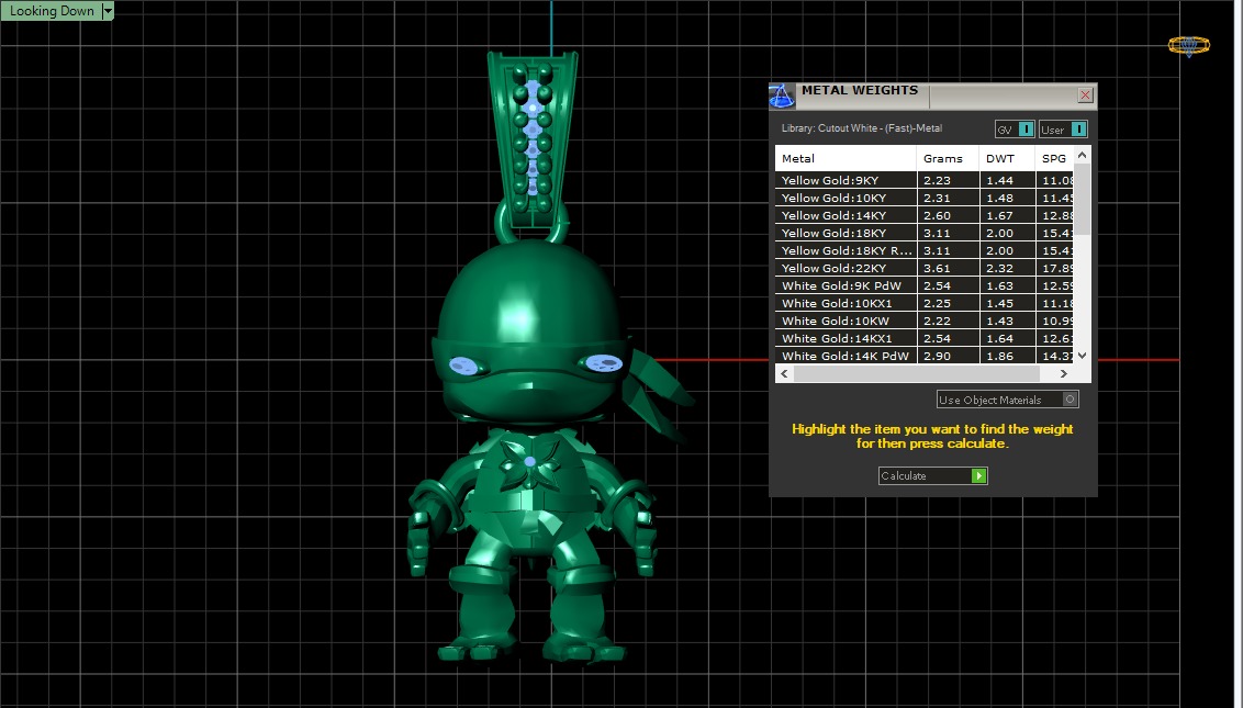 MINI ROBOT PENDANT 3D PRINTABLE MODEL 3D print model_2