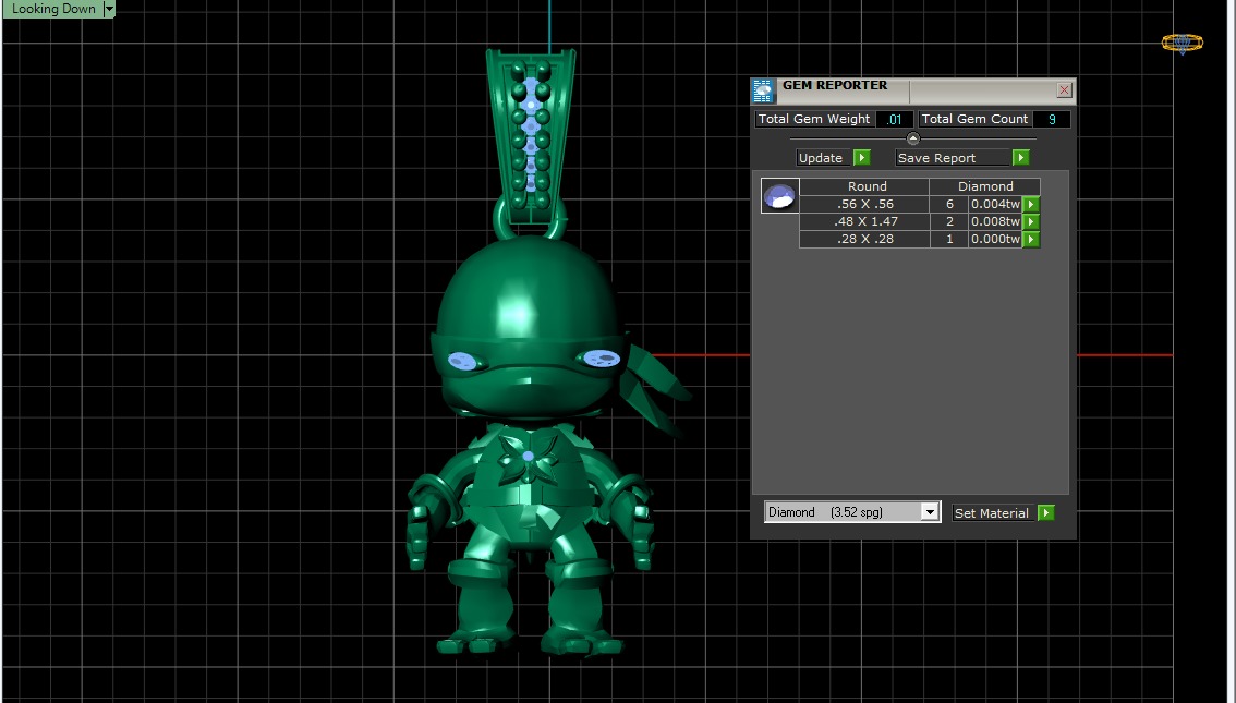 MINI ROBOT PENDANT 3D PRINTABLE MODEL 3D print model_5