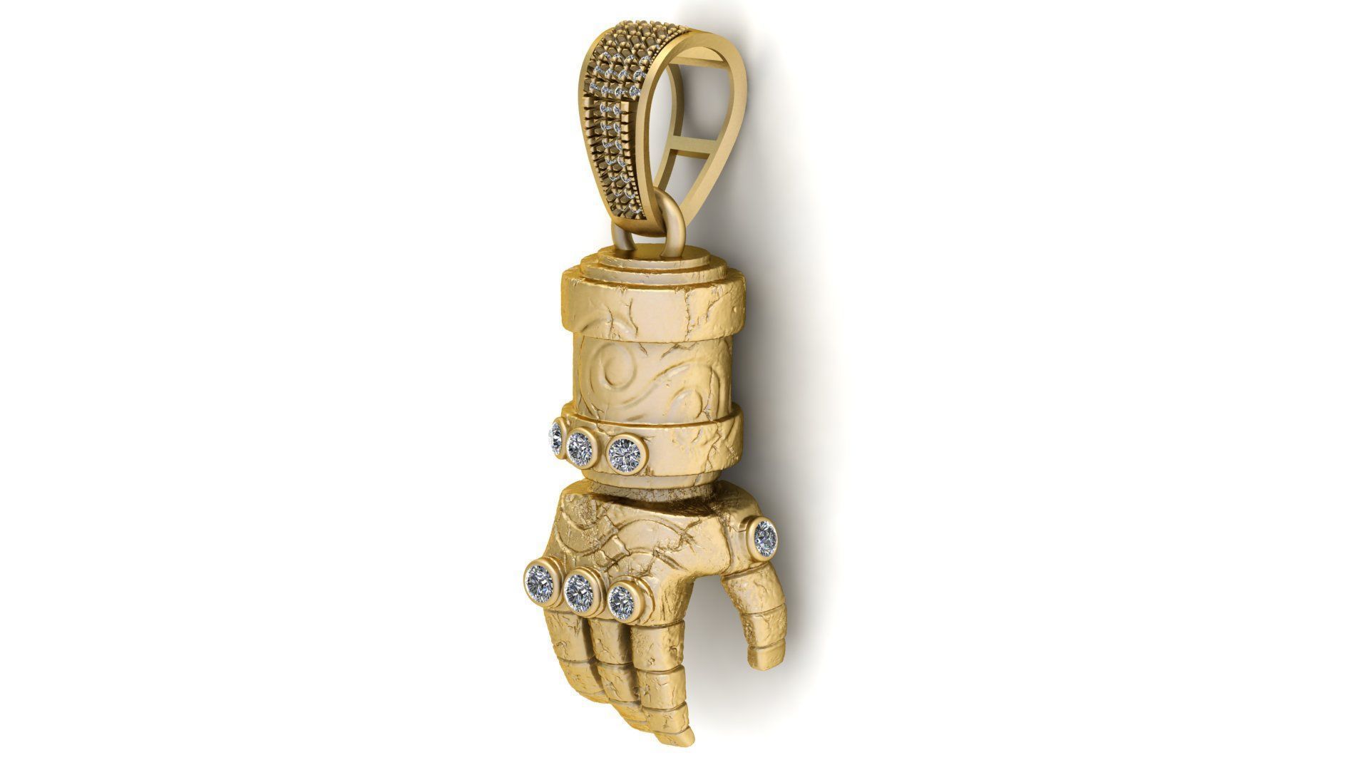 ROBOT HAND PENDANT 3D PRINTABLE MODEL 3D print model_1