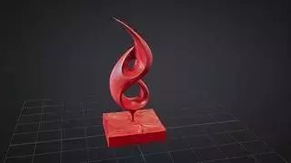 Abstract Sculpture Decor 
