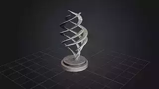 Abstract Sculpture Decor 